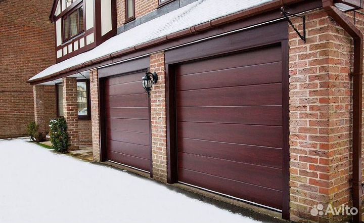 Автоматические гаражные секционные ворота