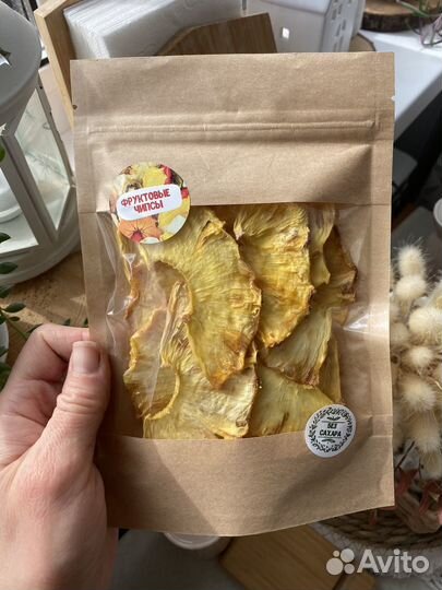 Фруктовые чипсы