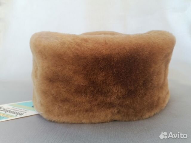 Шапка женская овчина, размер 57, с этикеткой, винт