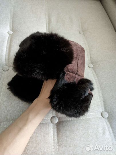 Шапка ушанка детская