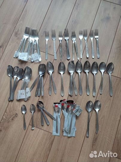 Столовые приборы вилки и ложки СССР