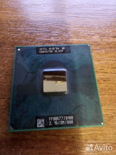 Процессор для ноутбука intel core 2 duo т8100