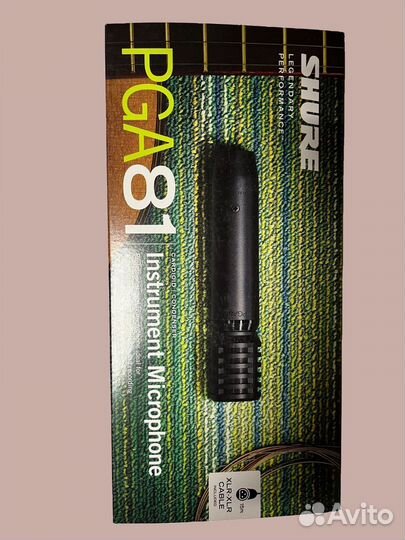 Конденсаторный микрофон shure pga81