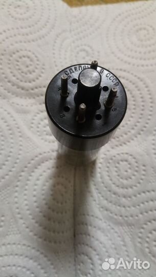 Радиолампы СССР (6Е5С, 5С4С, 6Н8С, 6Н8С, 6П6С )