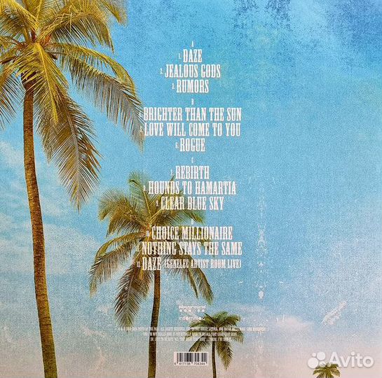 Винил Poets Of The Fall – Jealous Gods (2LP yellow