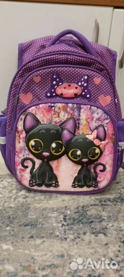 Рюкзак школьный для девочки новый
