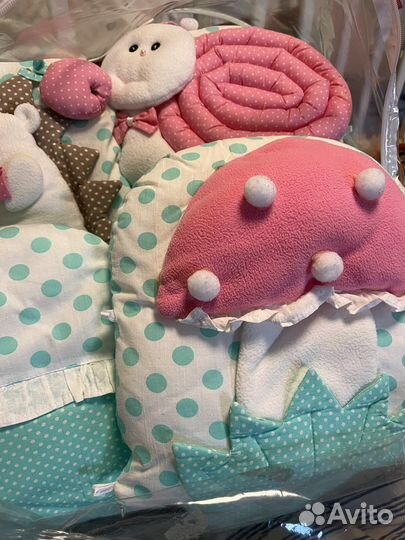 Бортики в детскую кроватку