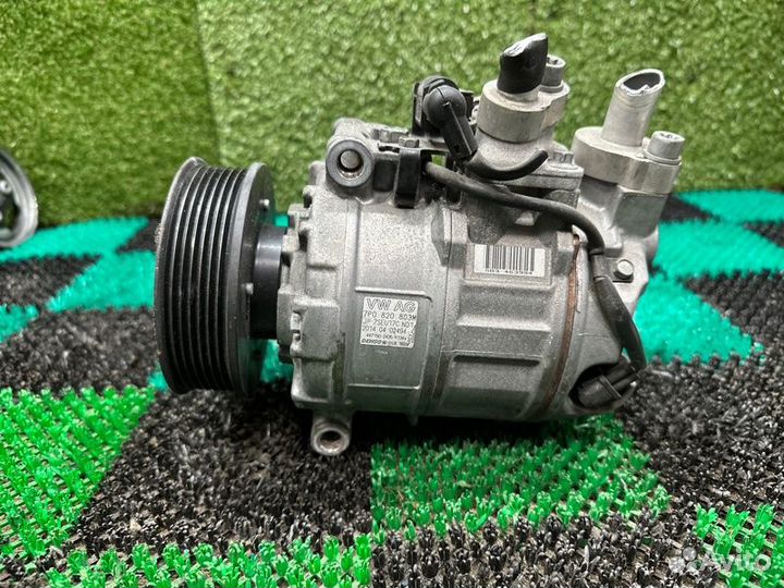 Компрессор кондиционера Porsche Cayenne 958 3.6