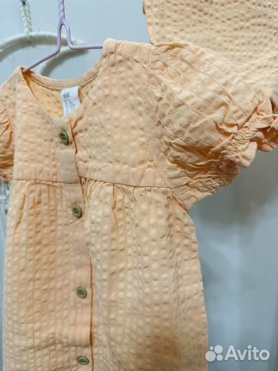 Комплект топ и шорты h&m 86