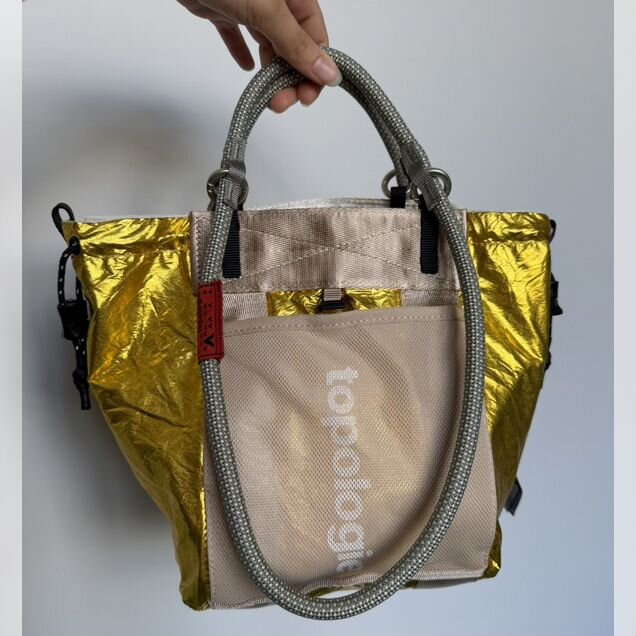 Сумка Topologie Tote bag gold