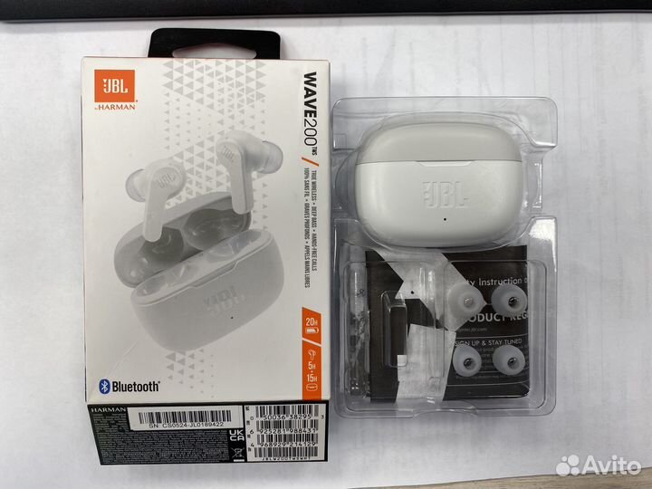 Беспроводные наушники jbl wave 200tws