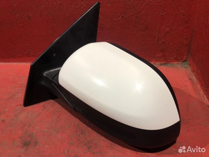 Kia Rio 4 зеркало левое электрическое 2018г.белое