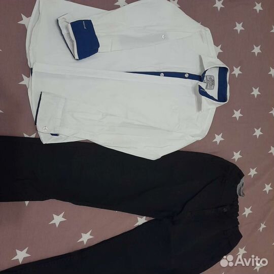 Рубашка с джинсами