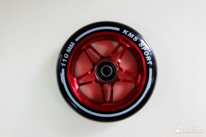 Колесо KMS на самокат 110мм, алюминий, (2 цвета)