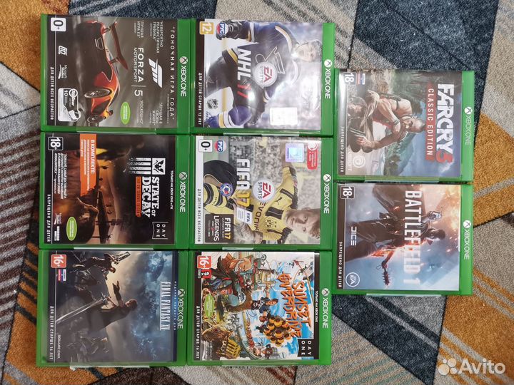 Xbox One Игры Диски