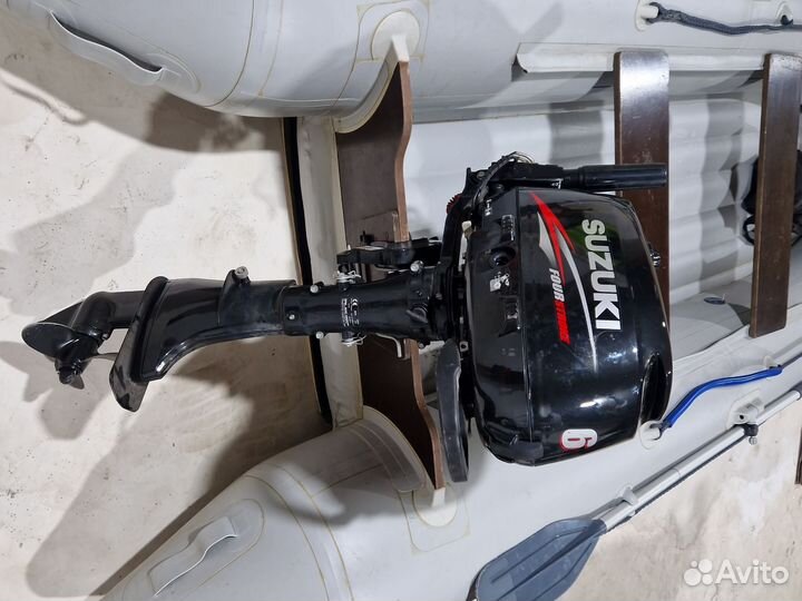 Надувная лодка пвх бу с мотором