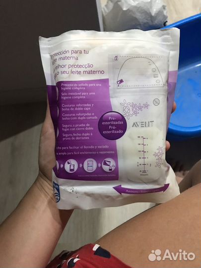 Avent пакеты для грудного молока