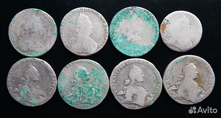 Оценка и выкуп пятаков и двушек Екатерины 2