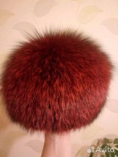 Шапка из чернобурой лисы Kussenkovv