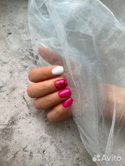 Комбинированный маникюр