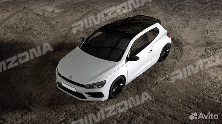 Литой диск в стиле Volkswagen R17 5x100