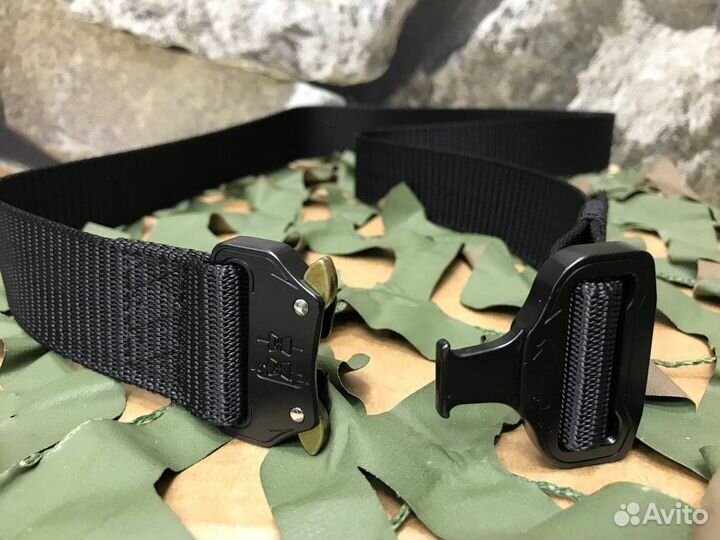 Ремень текстильный стропа пряжка кобра