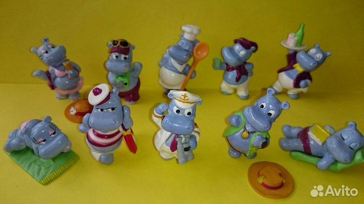 Серия киндер бегемоты палубные
