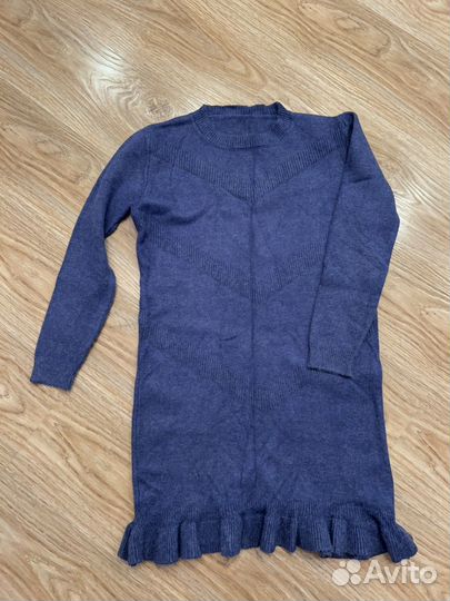 Платье женское теплое 42