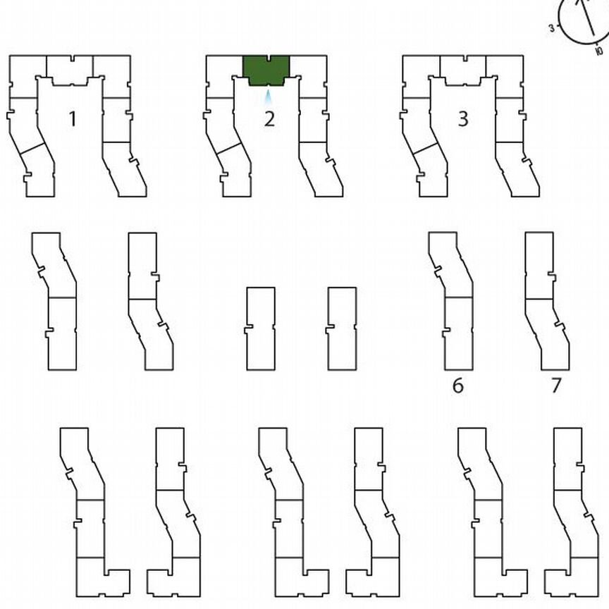 Квартира-студия, 29 м², 3/3 эт.