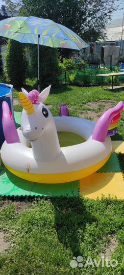 Детский надувной бассейн