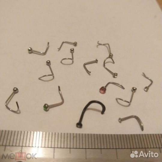 Пирсинг, серьги, иглы