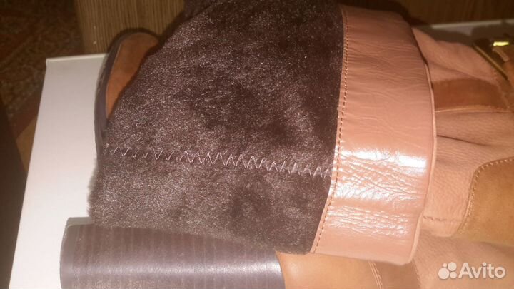 Новые сапоги натуральная кожа