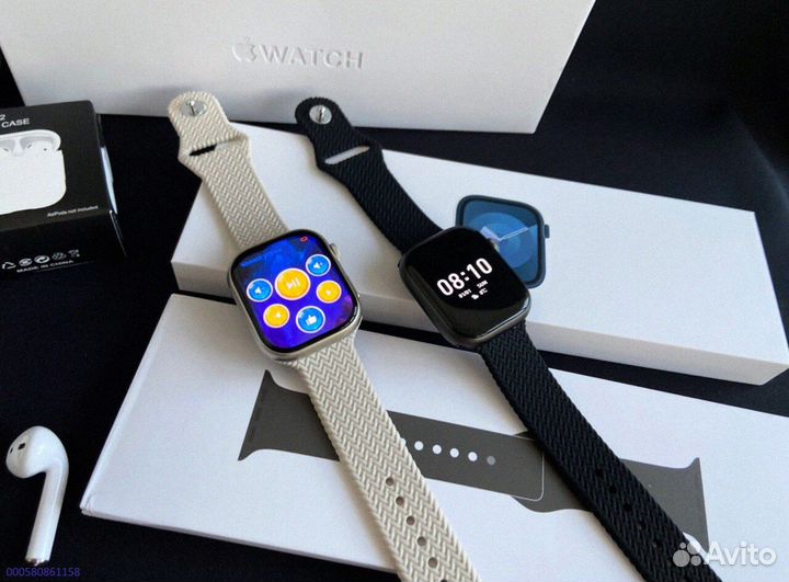 AirPods 2 + Apple watch 9 45mm (Комплект)