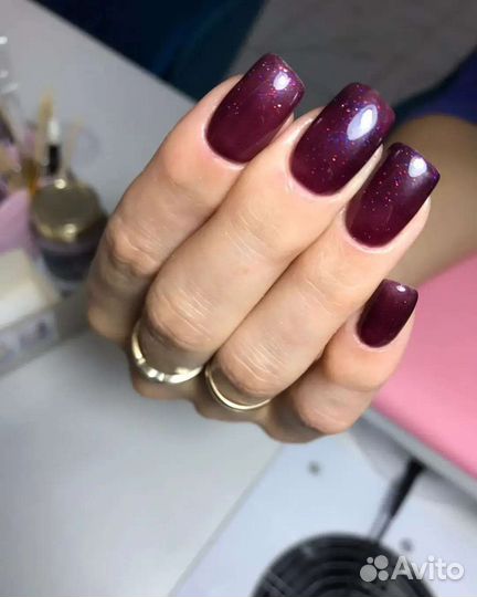 Маникюр+шеллак+снятие лака