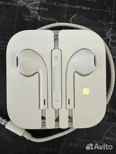 Наушники Apple EarPods с разъёмом 3,5 мм оригинал