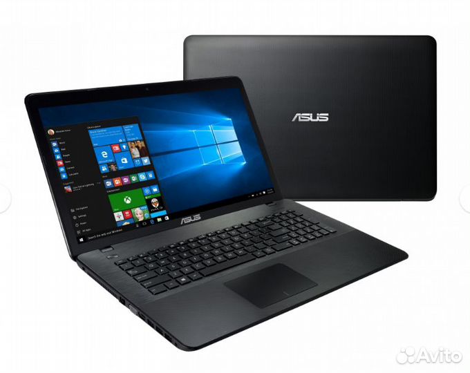 Ноутбук с большим экраном Asus X751MA-TY/1год Гар