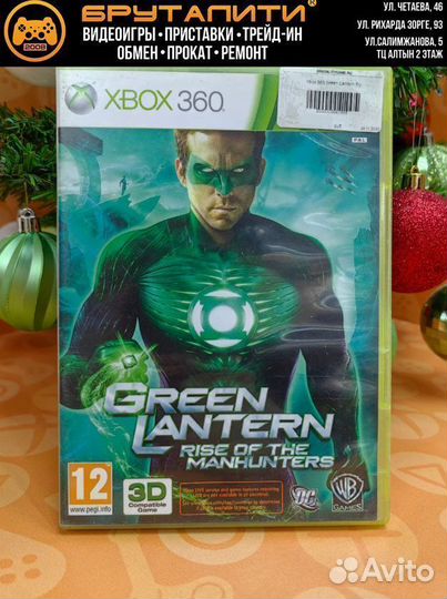 Xbox 360 Green Lantern б/у