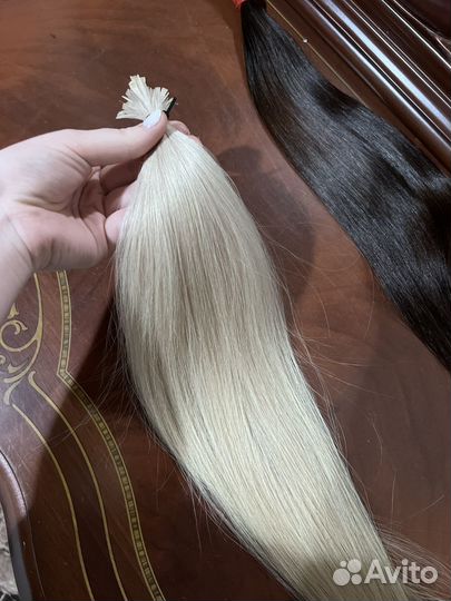 Волосы для наращивания Натуральные