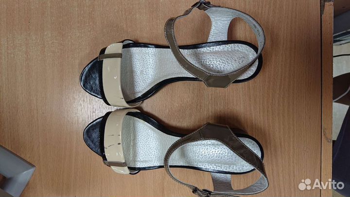 Босоножки женские натуральная кожа 40 размер новые