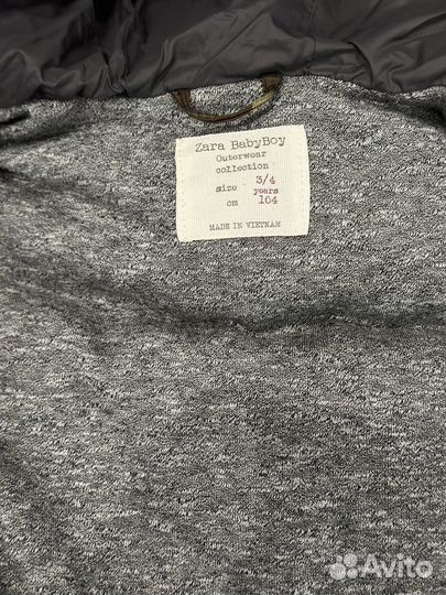 Жилетка zara 3 года