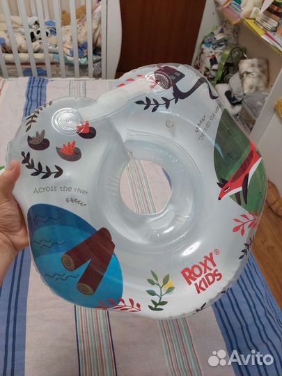 Детский круг на шею для купания новорожденных