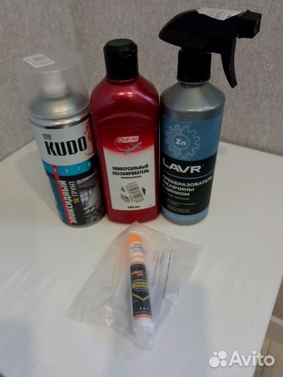 Грунт, преобразователь ржавчины, краска