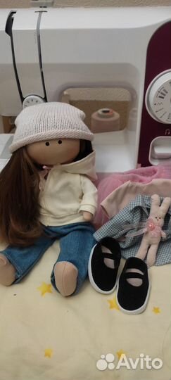 Кукла текстильная, ручной работы