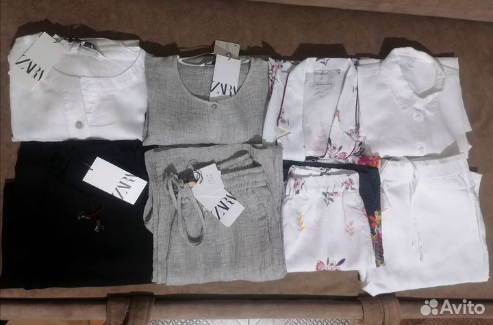 Льняной костюм