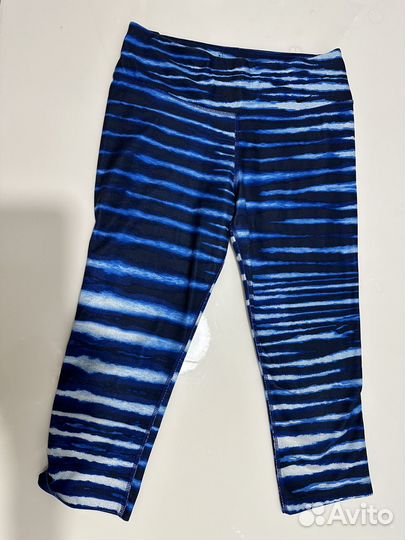 Nike blue tigel leggins, М