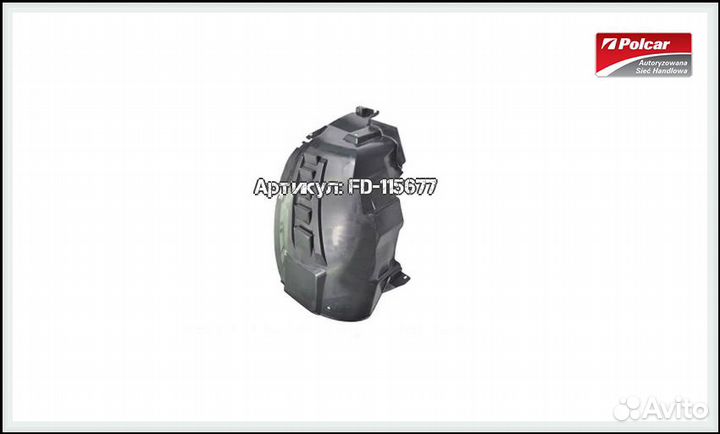 Подкрылок передний правый Fiat Ducato