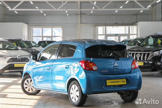 Mitsubishi Mirage 1.0 CVT, 2012, 166 000 км