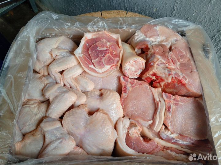 Наборы мяса свинина и курица