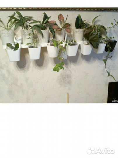 Полка навесная на рейлинг