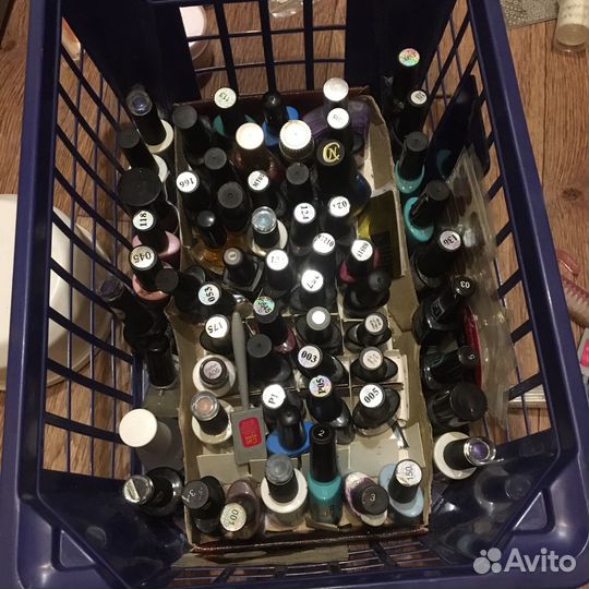 Набор Для наращивания ногтей гель лака бу